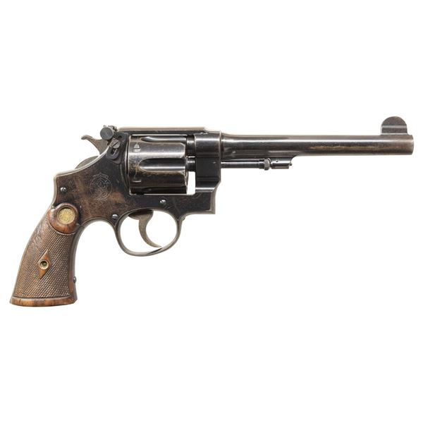 SMITH & WESSON MKII HE DA REVOLVER.