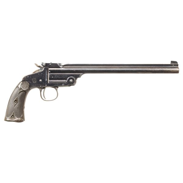 2ND MODEL S&W PERFECTED SINGLE SHOT PISTOL.