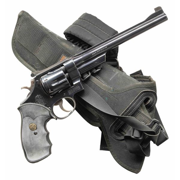 FIVE-SCREW SMITH & WESSON PRE-27 DA REVOLVER.