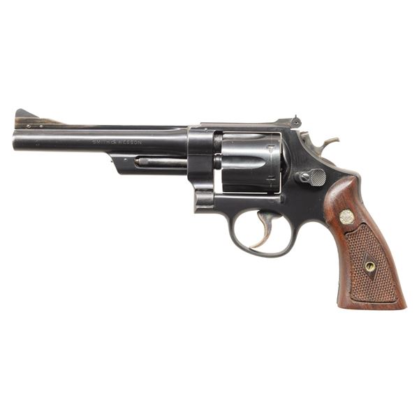 SMITH & WESSON HIGHWAY PATROLMAN DA REVOLVER.