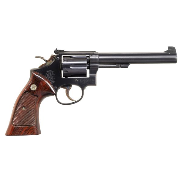 SMITH & WESSON K38 TARGET MASTERPIECE DA REVOLVER.