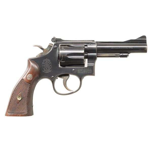 EARLY K38 MASTERPIECE DA REVOLVER.