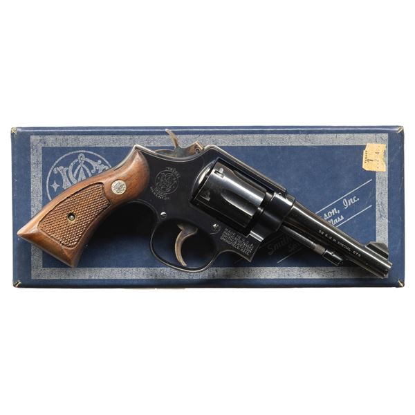 SMITH & WESSON MODEL 10-5 DA REVOLVER.