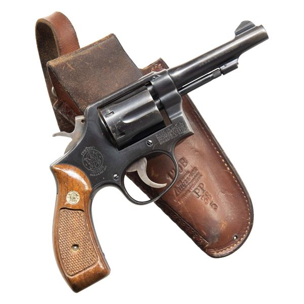 DC POLICE SMITH & WESSON MODEL 10-5 DA REVOLVER.