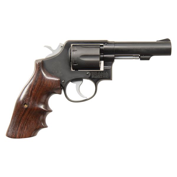 CUSTOM SMITH & WESSON MODEL 10-6 DA REVOLVER.