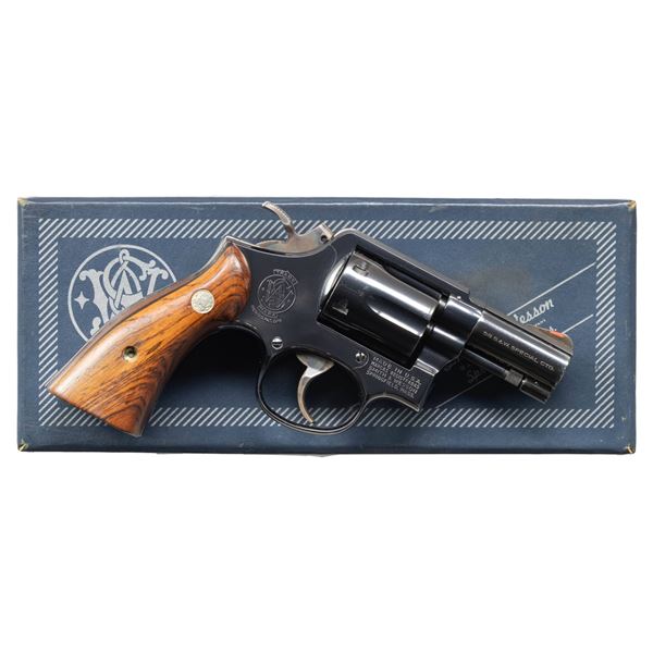 CUSTOM SMITH & WESSON MODEL 10-6 DA REVOLVER.