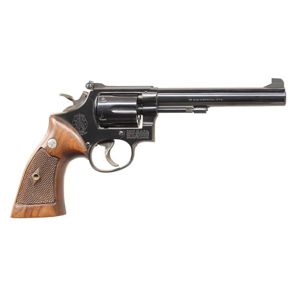 SMITH & WESSON MODEL 14 DA REVOLVER.
