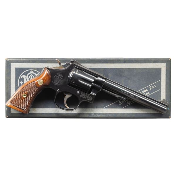 SMITH & WESSON MODEL 17-2 DA REVOLVER.