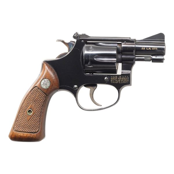 SMITH & WESSON MODEL 34 DA REVOLVER.