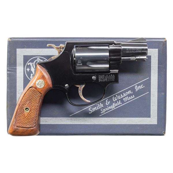 SMITH & WESSON MODEL 37 REVOLVER.