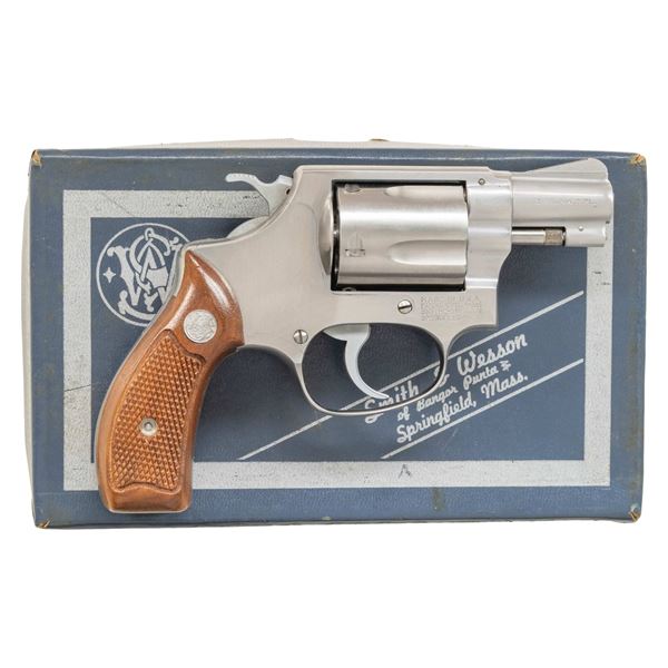 SMITH & WESSON MODEL 60 DA REVOLVER.