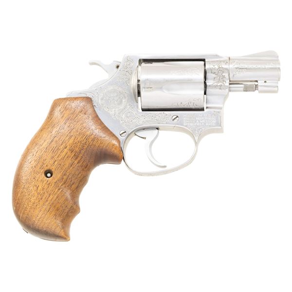 CUSTOM ENGRAVED SMITH & WESSON MODEL 60 DA