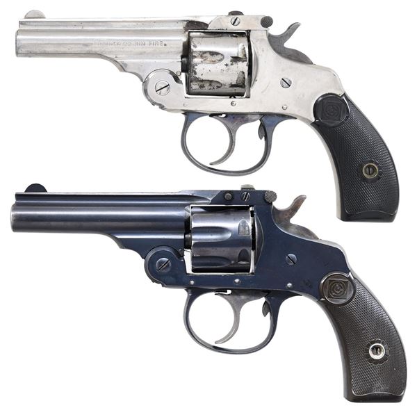 LOT OF TWO H&R TOP BREAK DA REVOLVERS.