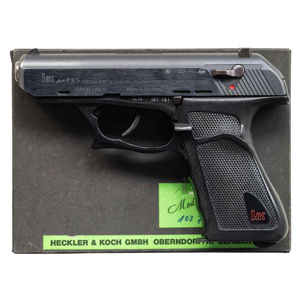 H&K P9S SEMI AUTO PISTOL.
