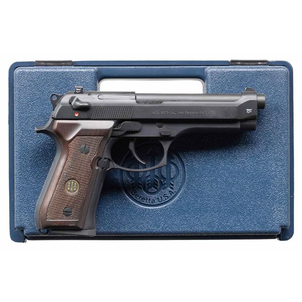 BERETTA 92FS SEMI AUTO PISTOL.