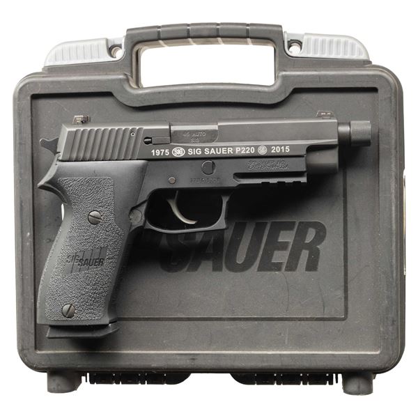 SIG SAUER P220 40TH ANNIVERSARY SEMI AUTO PISTOL