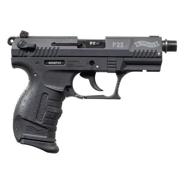 WALTHER P22 SEMI AUTO PISTOL.