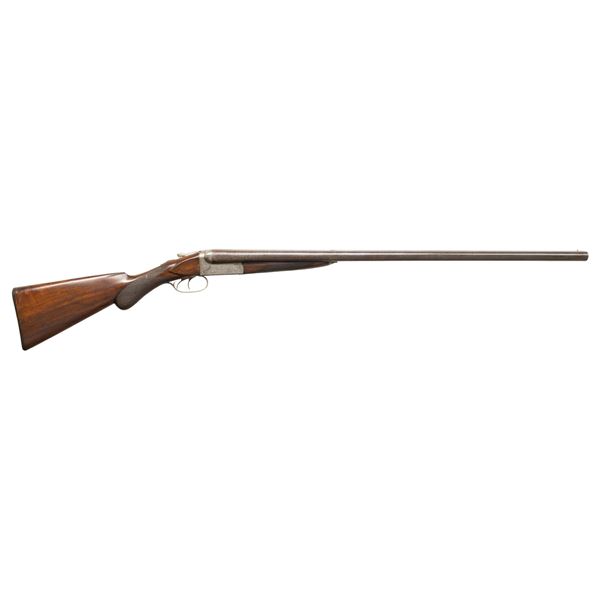 REMINGTON 1900 SXS DAMASCUS SHOTGUN.