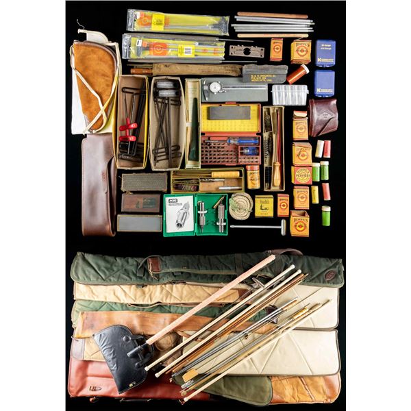 GUN CASES & CLEANING ACCESSORIES.