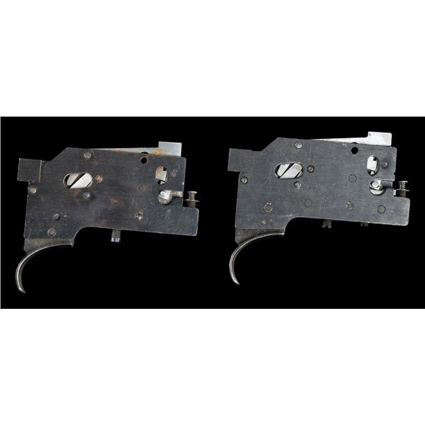 2 WINCHESTER MODEL 52 C-D TRIGGER ASSEMBLIES.
