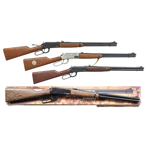 FOUR DAISY MODEL 1894 STYLE LEVER ACTION BB