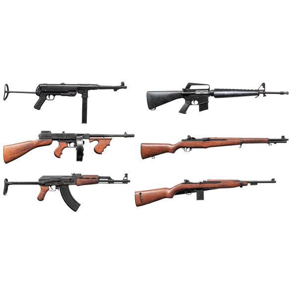 6 DENIX FIREARM REPLICAS.