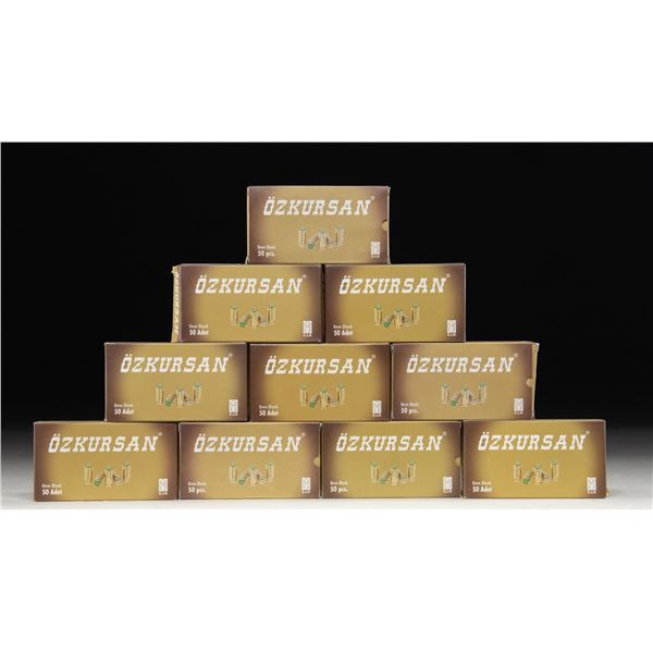 10 BOXES OF OZKURSAN 8MM BLANK AMMO.