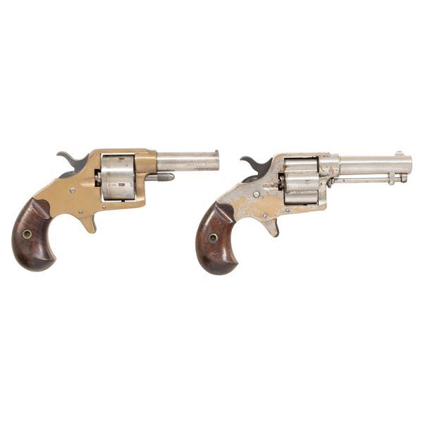 COLT CLOVERLEAF AND HOUSE MODEL REVOLVERS.