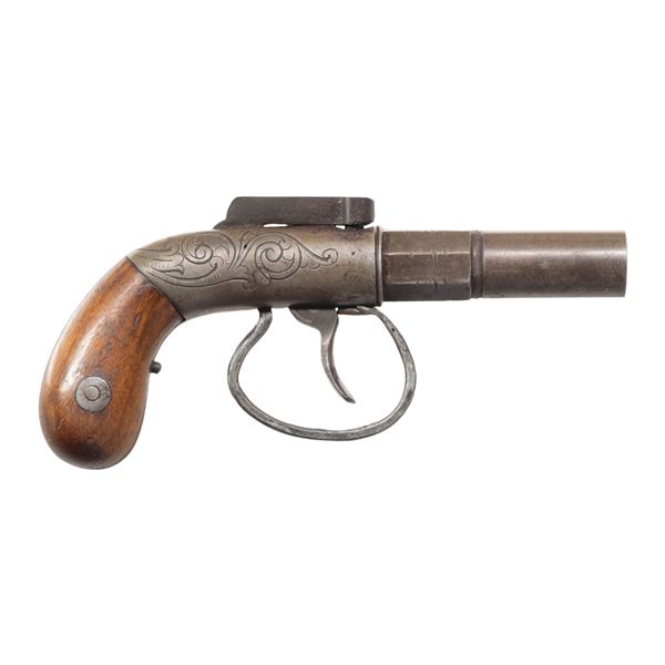 ALLEN PATENT BAR HAMMER SINGLE SHOT MUFF PISTOL.