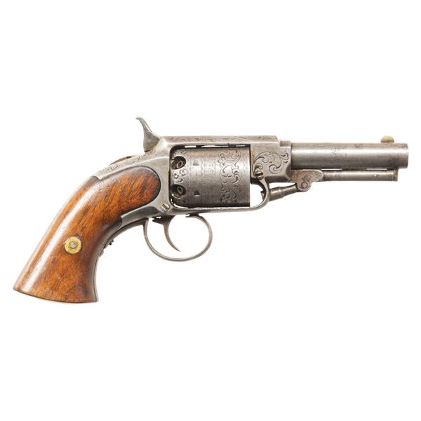 SCARCE CHARLES WARNER POCKET REVOLVER.