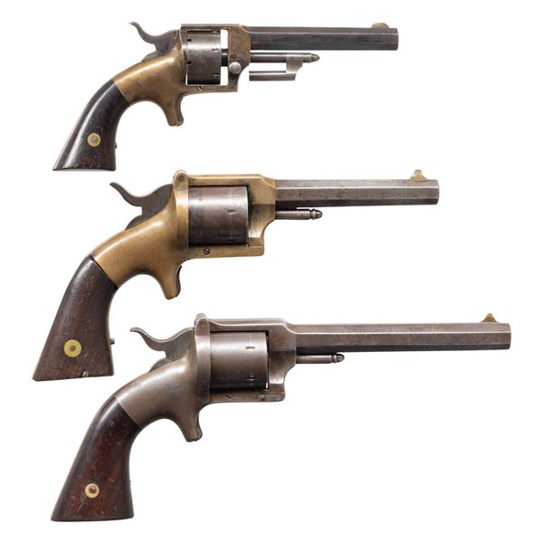 LUCIUS W. POND SINGLE ACTION REVOLVERS.