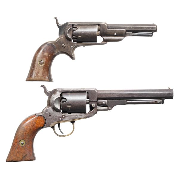 E. WHITNEY POCKET MODEL PERCUSSIN REVOLVERS.