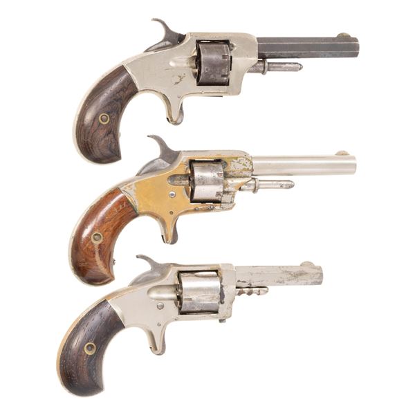 THREE WHITNEYVILLE ARMORY REVOLVERS.