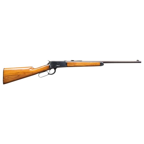 WINCHESTER M53 LEVER ACTION RIFLE.
