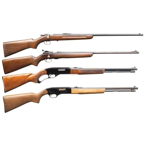 4 WINCHESTER RIMFIRE RIFLES.