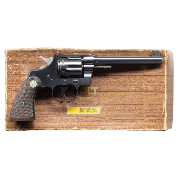 PRE-WAR COLT OFFICERS MODEL TARGET .22 LR DOUBLE