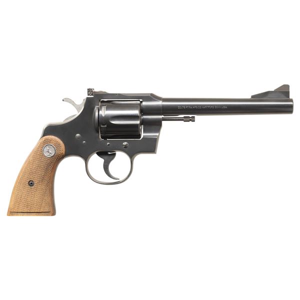 HIGH CONDITION COLT 357 DOUBLE ACTION REVOLVER.