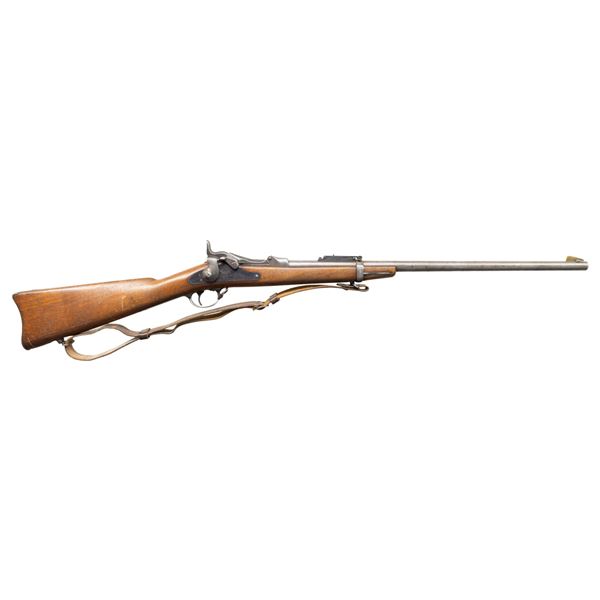 US SPRINGFIELD MODEL 1884 SPORTERIZED TRAPDOOR