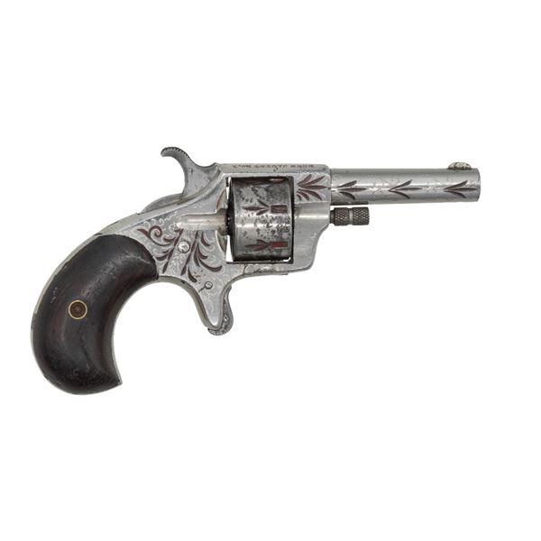 HOPKINS & ALLEN BLUE JACKET NO. 1 REVOLVER.