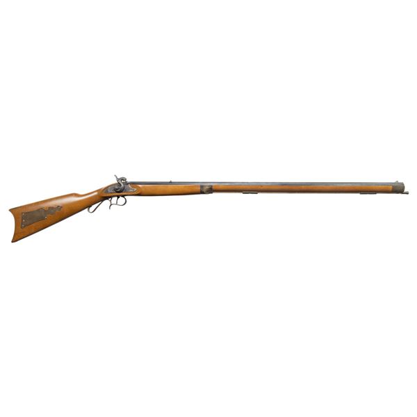 ITALIAN REPRODUCTION PERCUSSION FULL STOCK RIFLE.