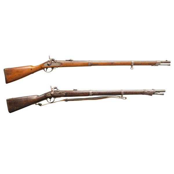 2 AUSTRIAN LORENZ MUSKETS.