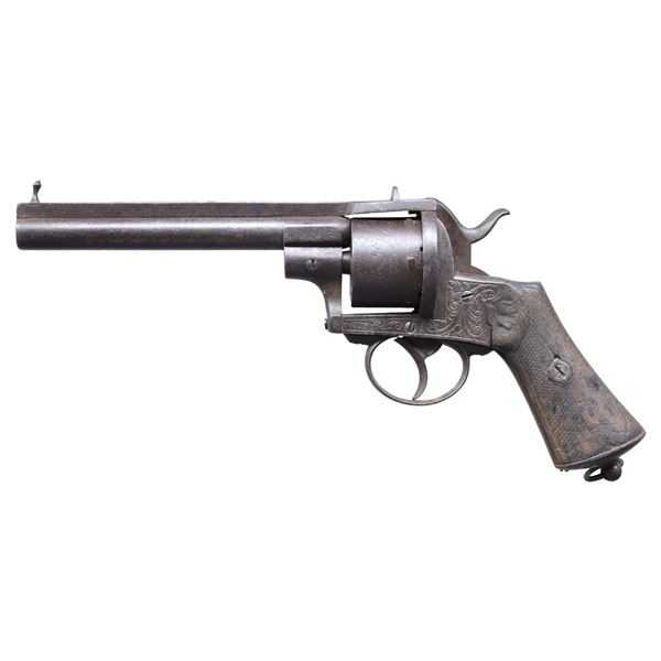 LEFAUCHAUX CIVIL WAR ERA MILITARY ARMY REVOLVER.