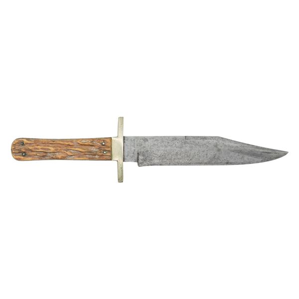 ANTEBELLUM CYPHERED SHEFFIELD BOWIE KNIFE.