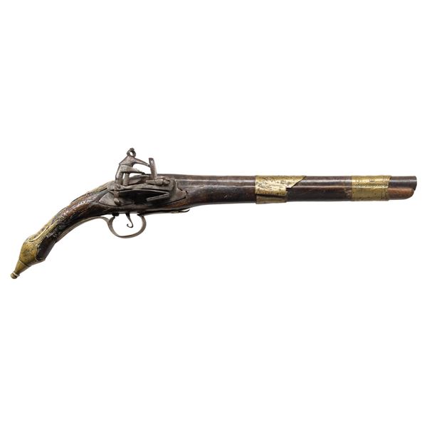 MID EASTERN MIQUELET PISTOL.