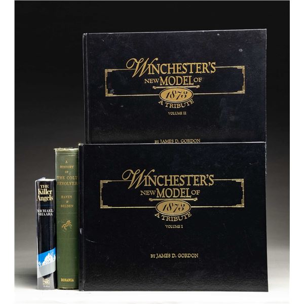 FOUR BOOKS OF FIREARMS & GETTYSBURG.