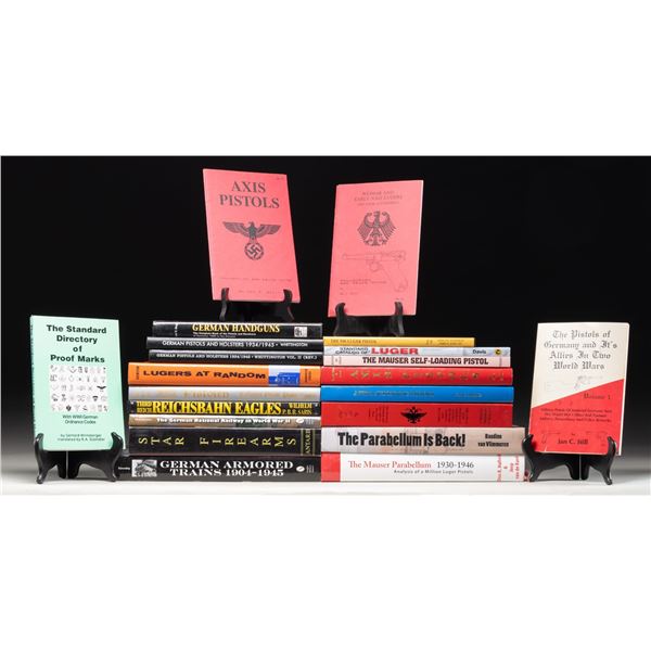 EUROPEAN PISTOL/AXIS BOOK LOT.