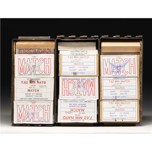 ABOUT 1280 RDS. OF USGI 7.62 NATO MATCH AMMO.
