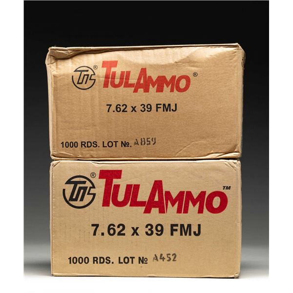 2,000 RDS. OF RUSSIAN TULAMMO 7.62X39 AMMO.