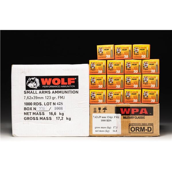 2,300 RDS RUSSIAN COMMERCIAL 7.62x39 AMMO.