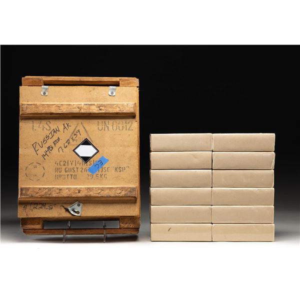 1440 RD. CRATE OF RUSSIAN 7.62X39 AMMO.
